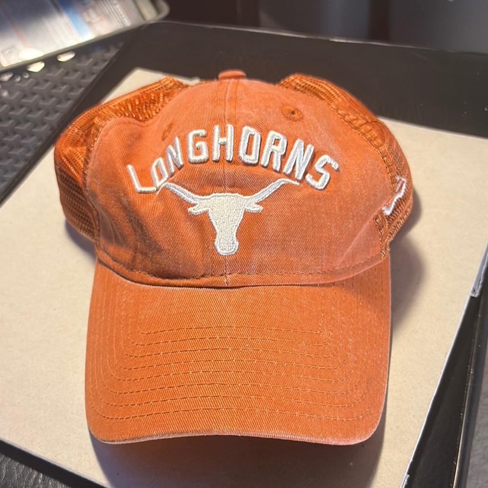 Orange Texas  Longhorns embroidered  Cap(114)